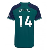 Arsenal Eddie Nketiah #14 3rd trikot Frauen 2023-24 Kurzarm